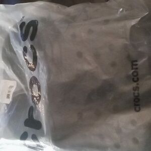 NWT Unisex ralen lined black Crocs